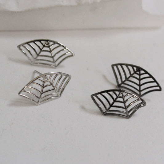 Women's & Men's Web Personalized Minority Creative Halloween Mesh Earrings