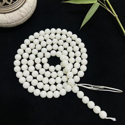 Pcs Apple Round Barrel Beads Straight Cut Seed Crafts Buddha Bracelet