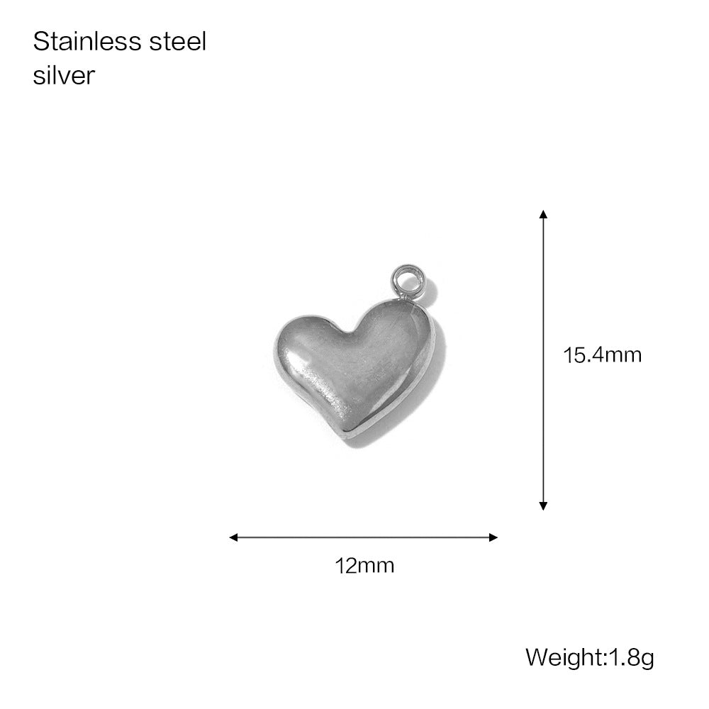 Versatile Women's Stainless Steel Gold-plated Bow Jewelry Accessories