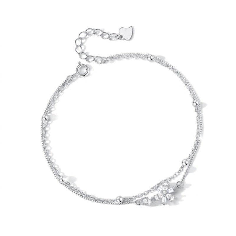 Women's Fairy Cherry Blossom For Trendy Summer Light Luxury Minority Bracelet