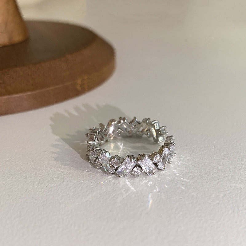 Female Niche High Sense Affordable Luxury Fashion Personalized Cold Rings