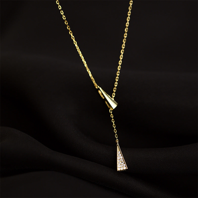 Tassel Geometric Female Cold Wind Adjustable Necklaces