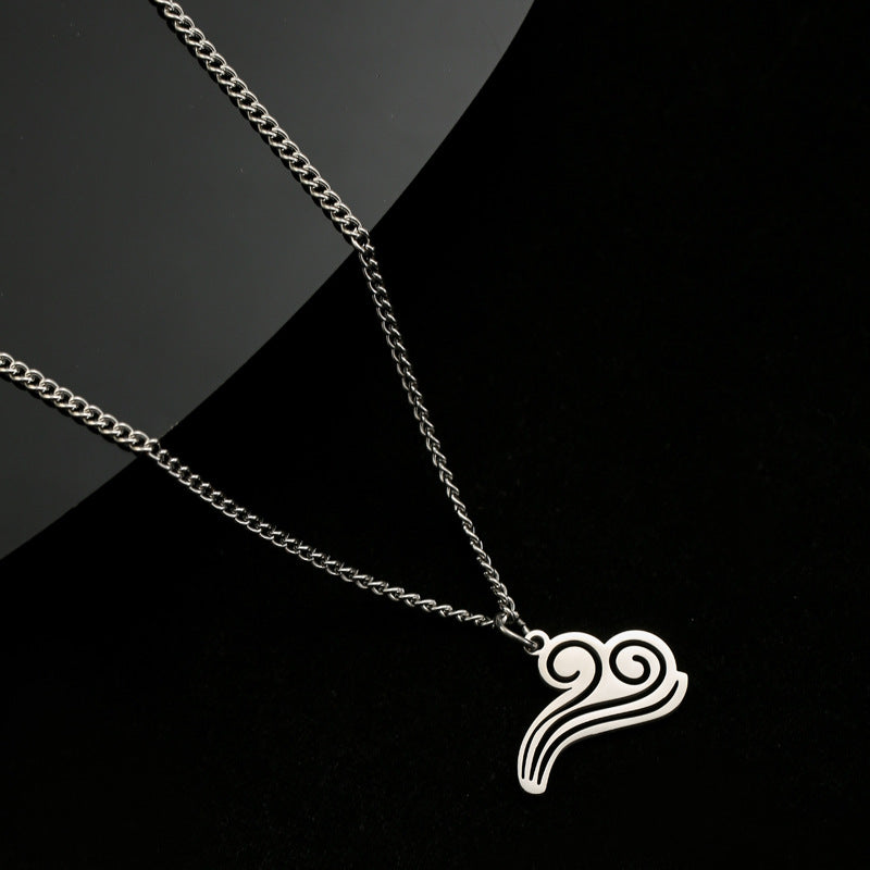 Women's & Men's Air Breeze Titanium Steel Does Not Fade Personality Sweater Pendants