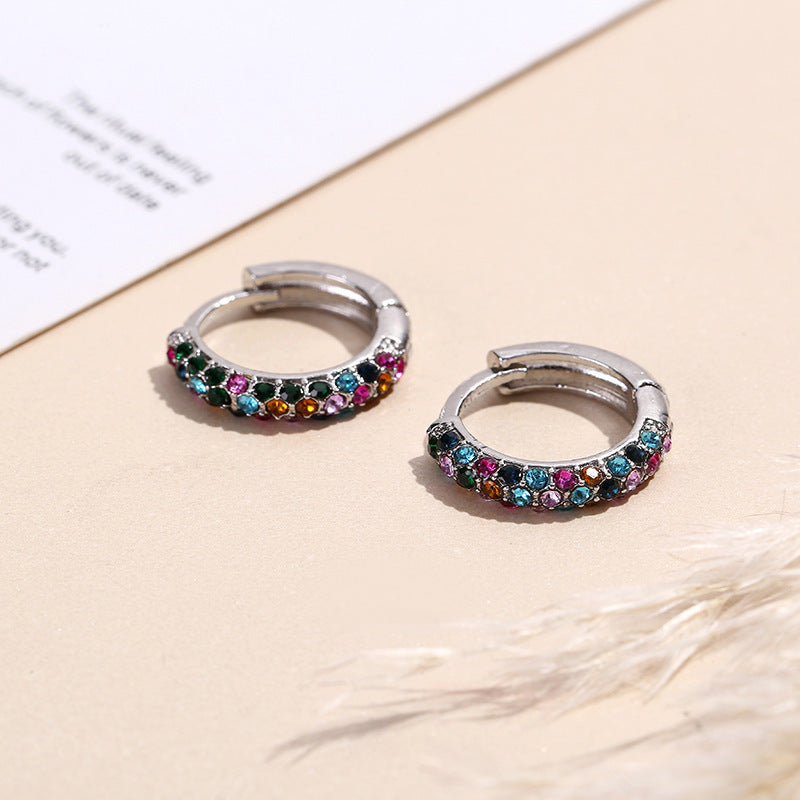 Fashion Light Luxury Personality Trendy Simple Stud Earrings