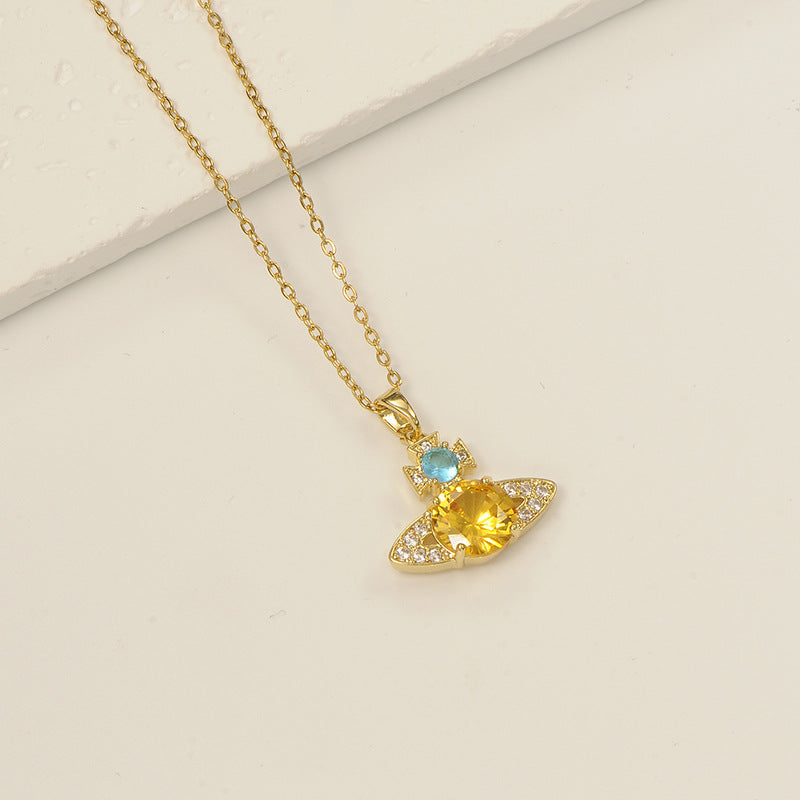 Korean Fairy Temperamental Simple Love Pearl Clavicle Necklace