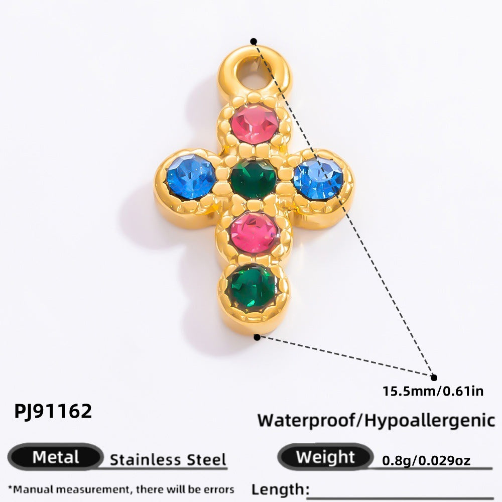 Classy Stylish Stainless Steel Gold-plated Design Jewelry Accessories