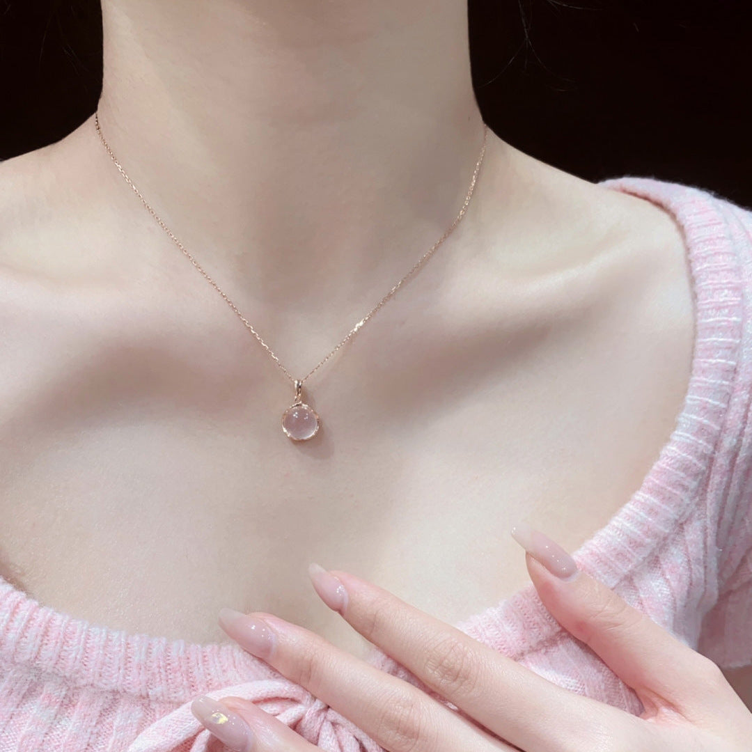 Simple Design High-grade Korean Style Clavicle Necklaces