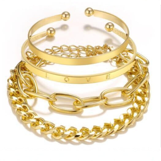 Women's Imitation Pearl Alloy Geometric Design Fashionable Jewelry Set
