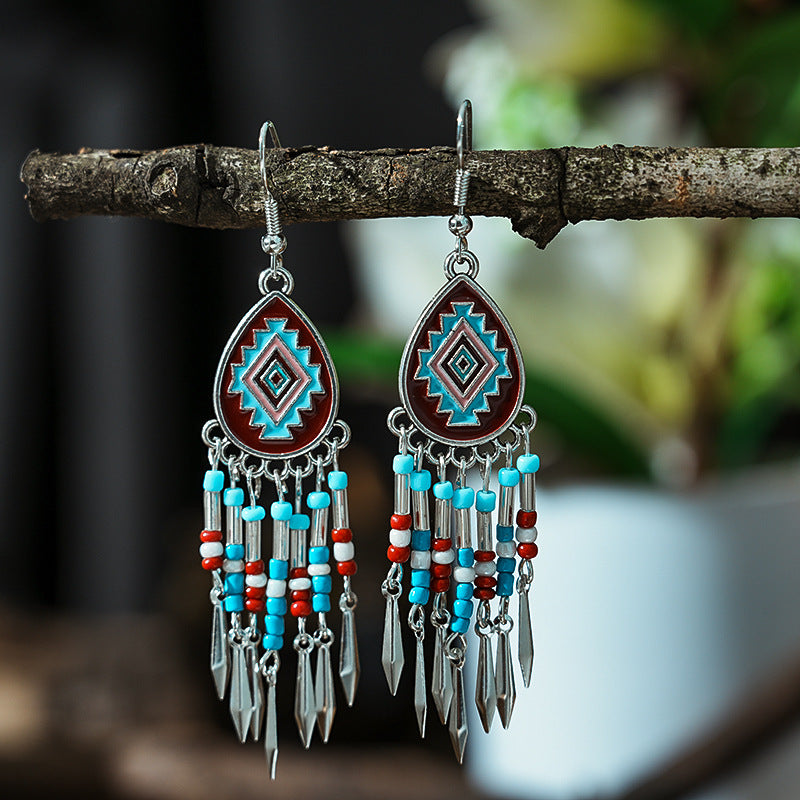 Cool New Bohemian Your Daisy Ornament Earrings