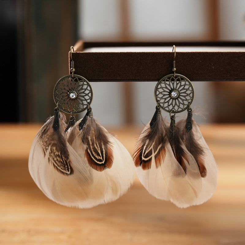 Sunflower Fashion Simple Feather Your Daisy Earrings