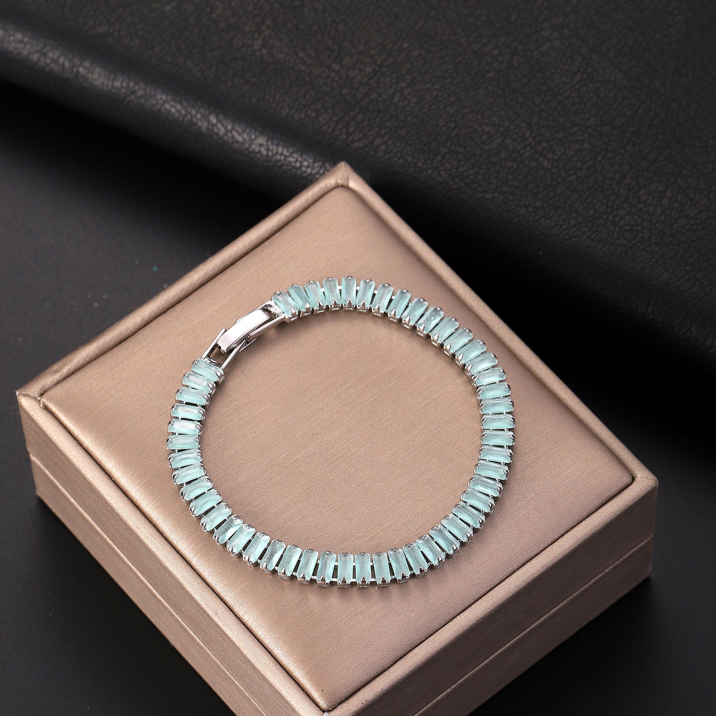 Women's & Men's Colorful Zircon Trendy Fashion Tennis Bracelets