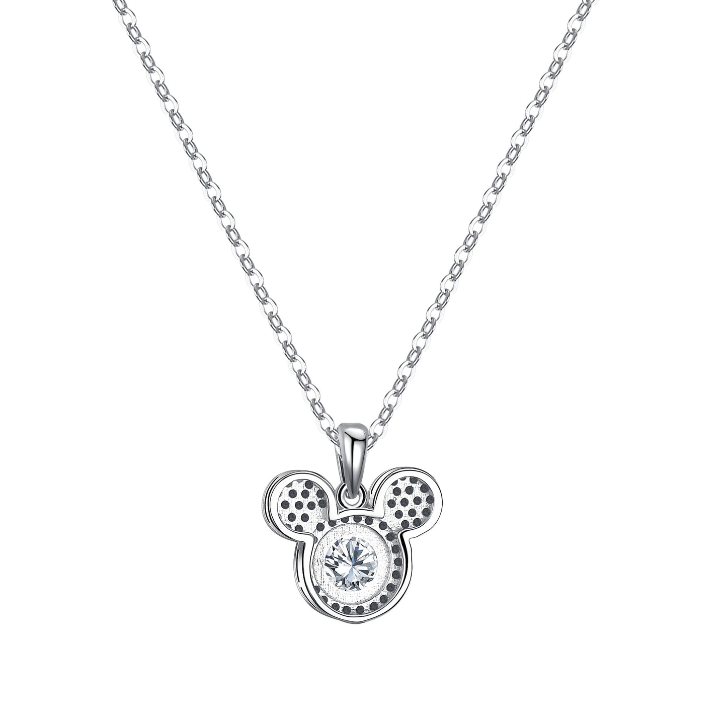 Women's Karat Moissanite Fashion Diamond Luxury Round Necklaces