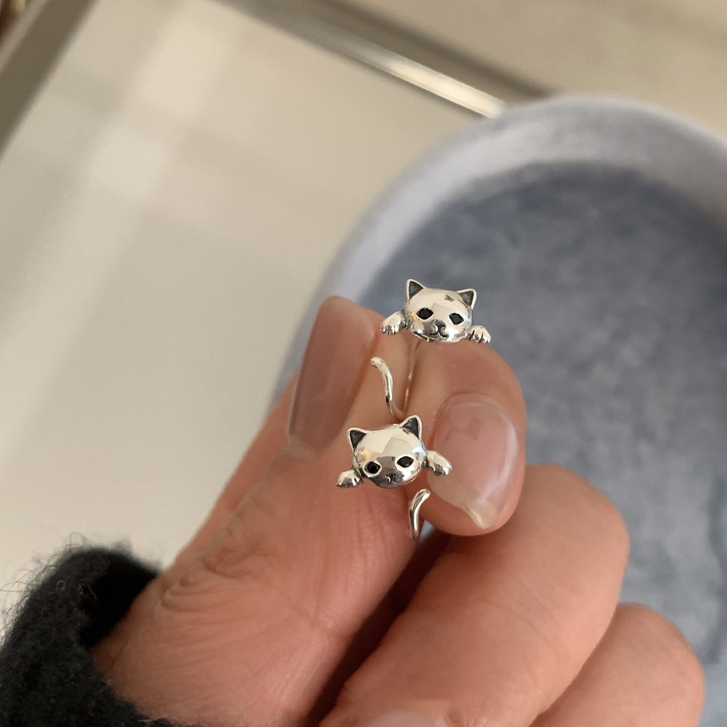 Women's Cat Fashion Personality High Sense Design Ear Hook