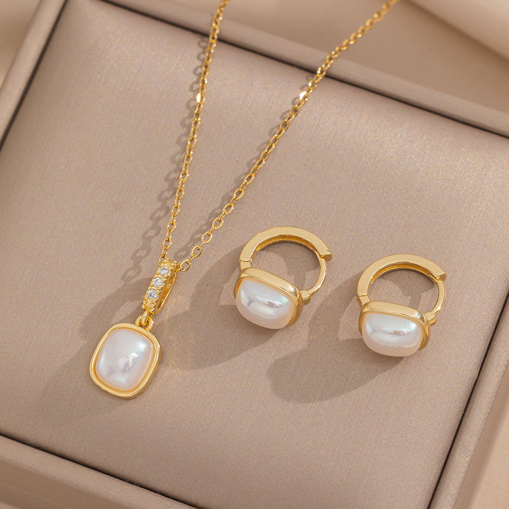 Women's Opal For Light Luxury Minority High-grade Clavicle Chain Necklaces