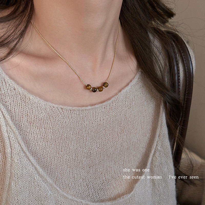 Women's Wind Clavicle Chain Design Love High-grade Necklace
