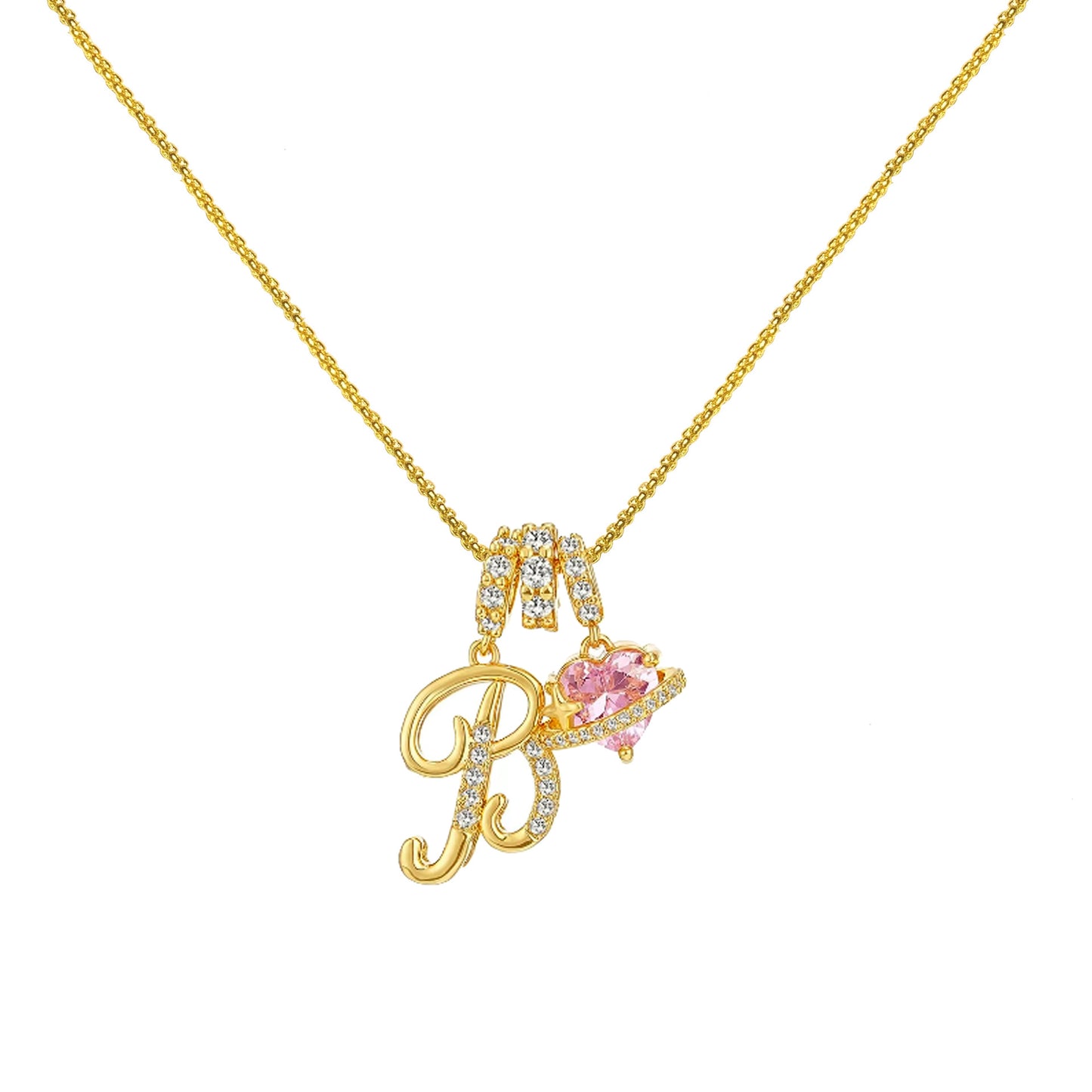 Dopamine English Letter Light Luxury Minority Necklaces