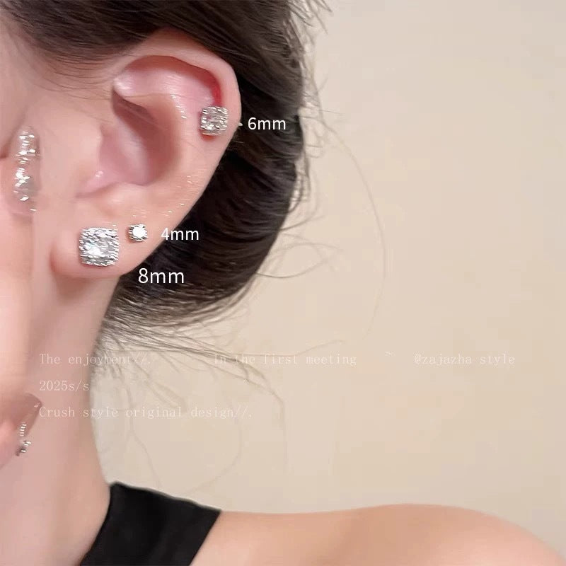 Women's Luxury High-grade Sterling Sier Needle Ear Rings