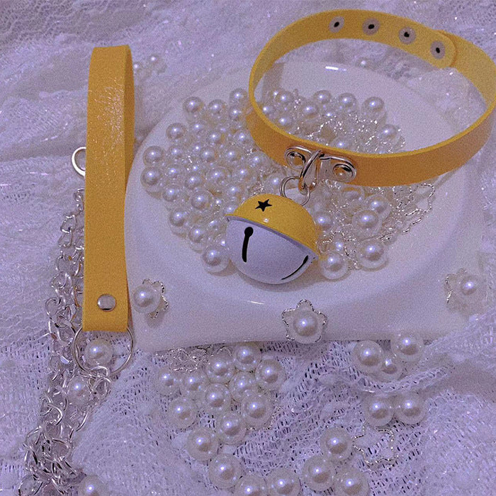 Lingerie Chain Bell Neck Boudoir Role Play Collar