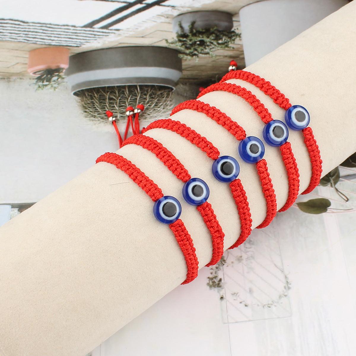 Ornament Blue Eyes Devil's Eye Red Bracelets