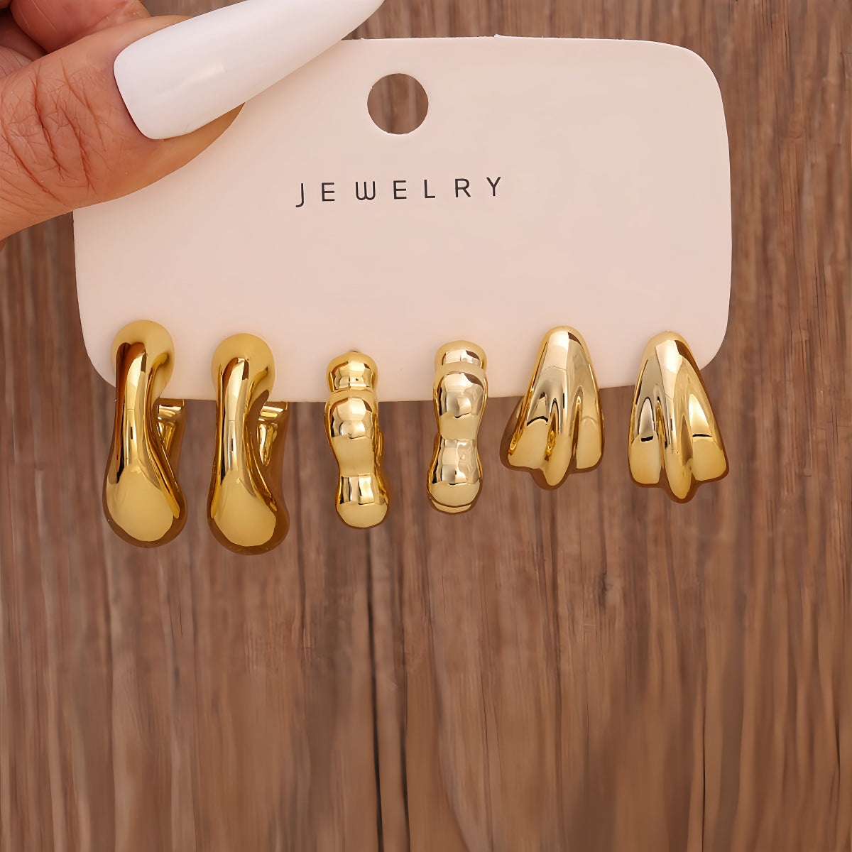Women's Multi Simple Retro Trendy Unique High-grade Earrings