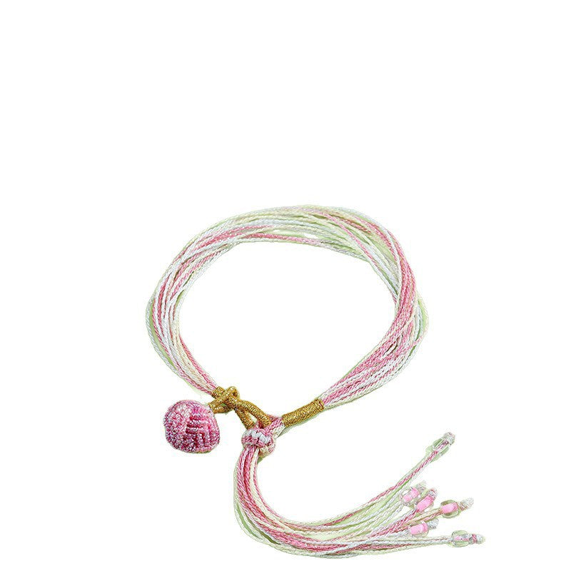 Children's Dragon Boat Festival Colorful Rope Chic Carrying Strap Batch Bracelet