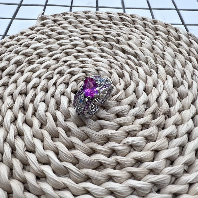 Women's Diamond High Quality Elegant French Open Ring