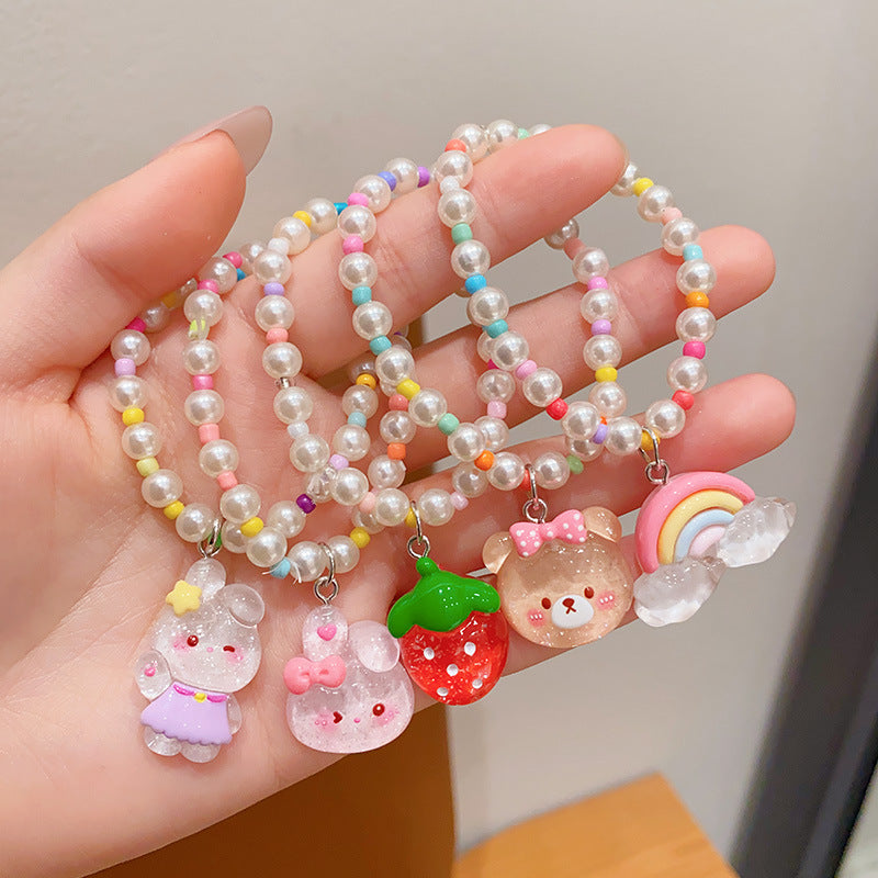 Women's Cartoon Little Good-looking Beaded Suit Cute Bracelets