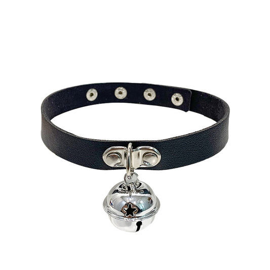 Women's Punk Bell Choker Rock Nightclub Clavicle Chain Neck Collar