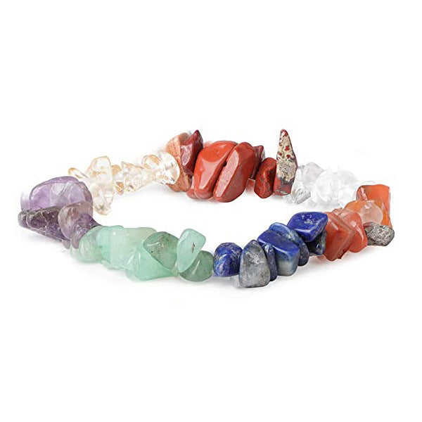 Women's Ornament Colorful Natural Crystal Gravel Irregular Bracelets