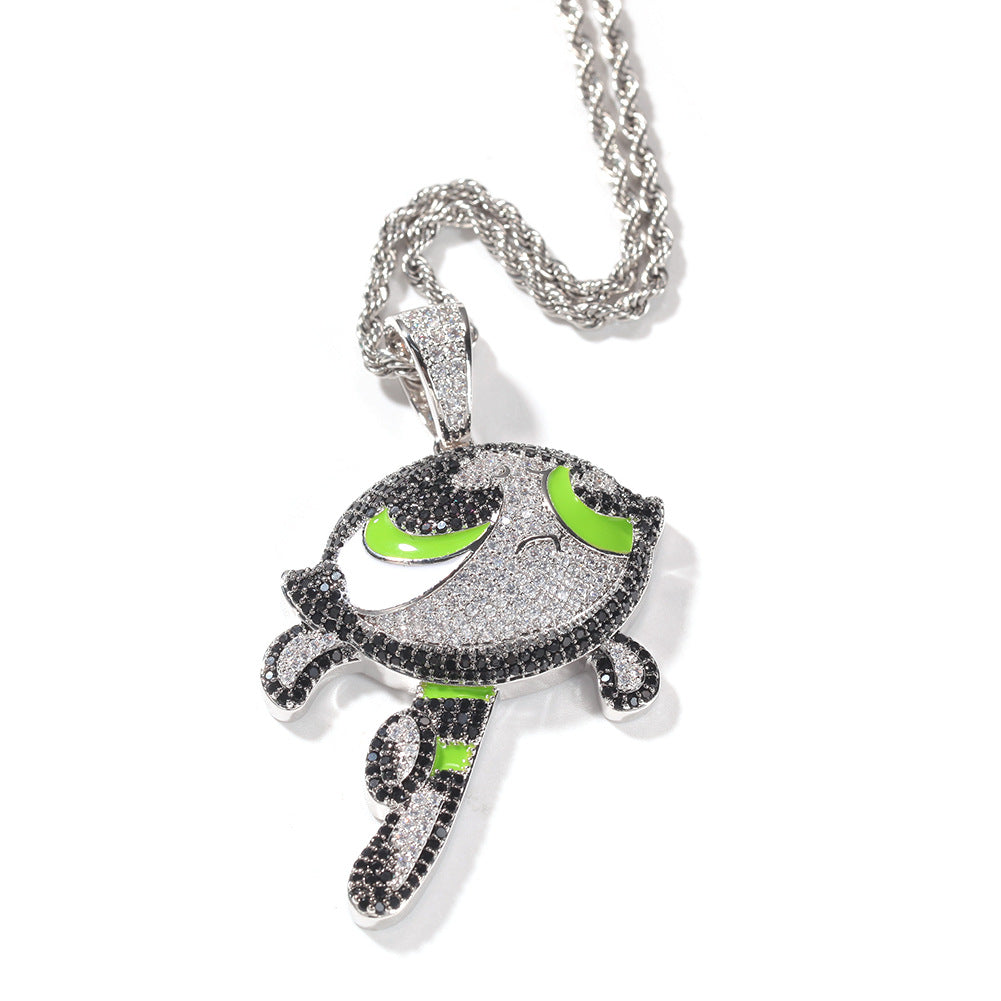 Women's & Men's Personalized Hip Hop Copper Material Pendants