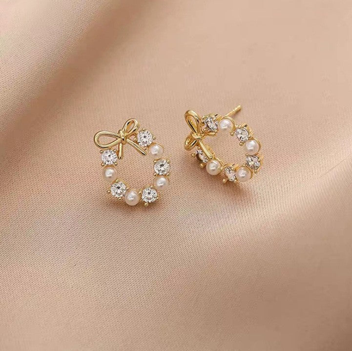 Women's Sier Needle High-grade Korean Affordable Luxury Earrings