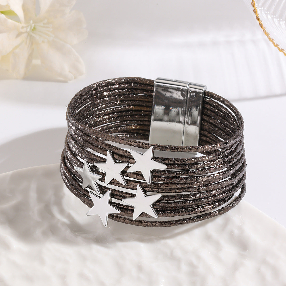 Women's Strap Design Creative Five-pointed Star Accessories Bracelets