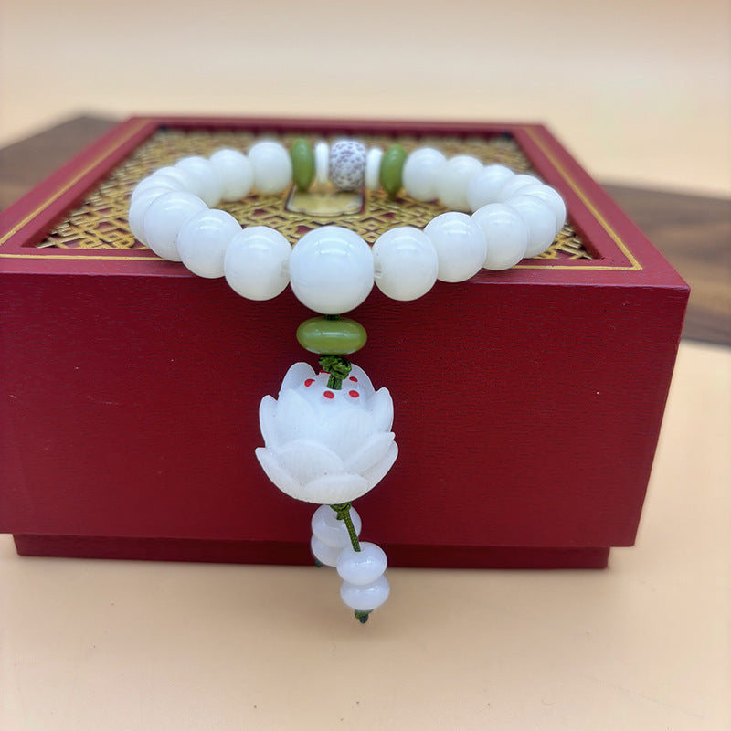Men's Cultural Artifact Prayer Beads Retro Live Broadcast Bracelets