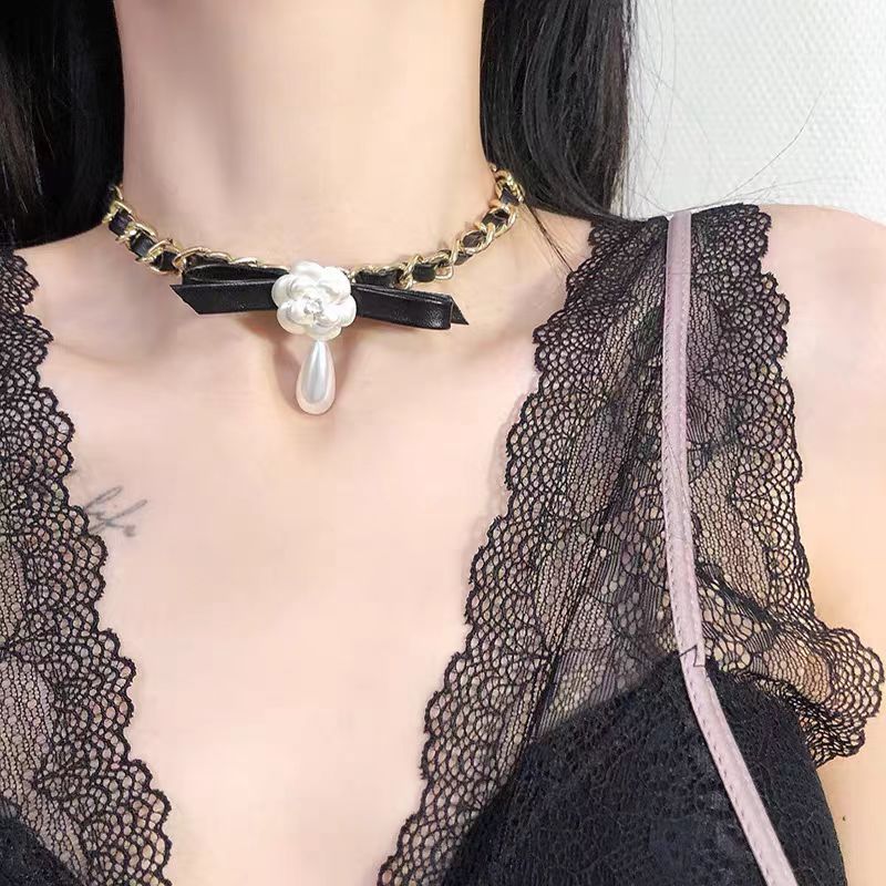 Style Buckle Female Sweet Cool Hot Personalized Hip Hop Simple Collar