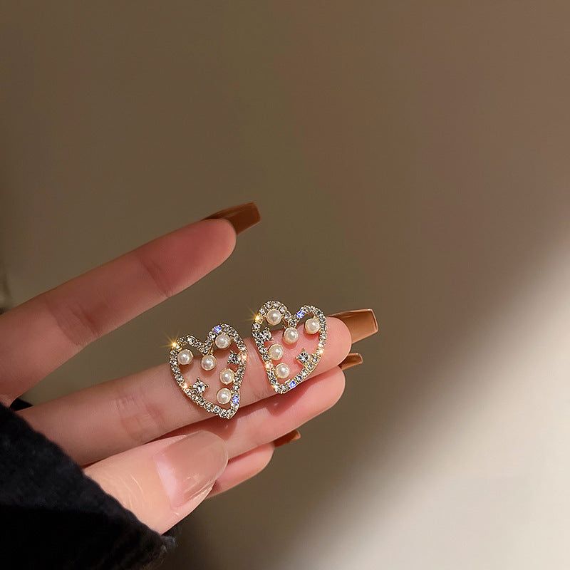 Women's One Style For Pearl High Sense Light Luxury Earrings
