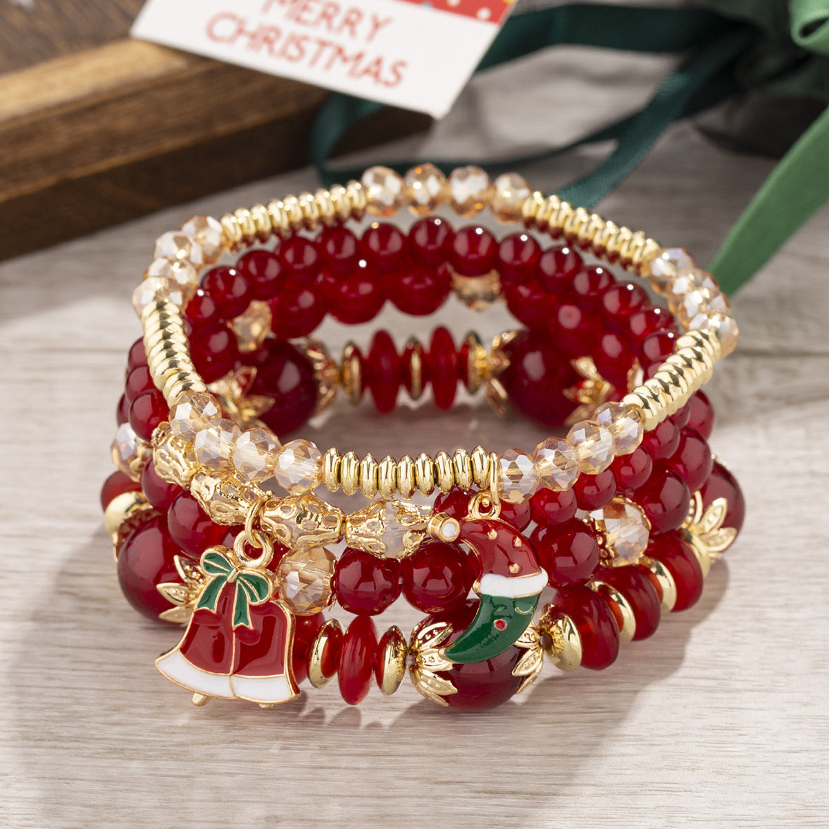 Women's Christmas Gift Bohemian Bead String Jewelry Bracelets