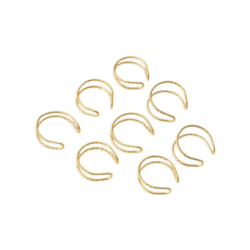 Double Layer Copper Wire Strand Handmade Rings