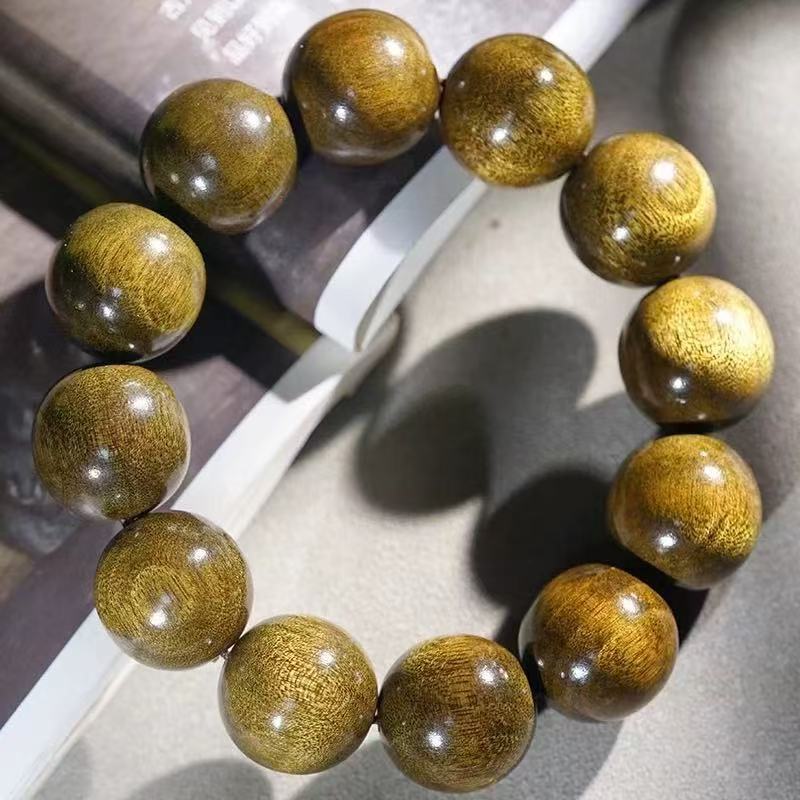 Sichuan Silkwood Old Materials Demolition Buddha Beads Prayer Bracelet