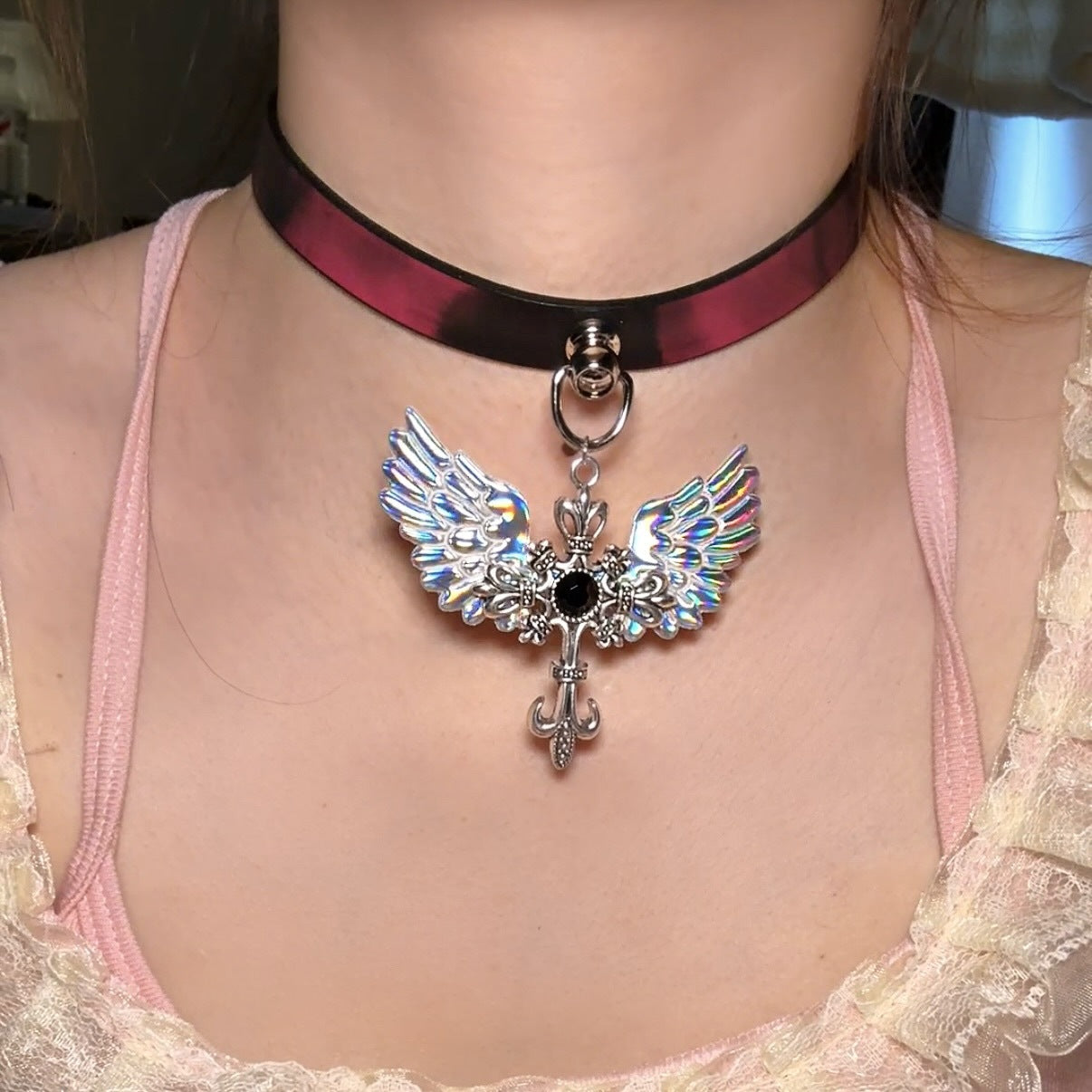 Paw Hot Soft Leather Trendy Cool High-grade Collar