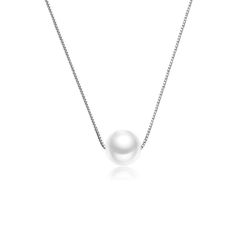 Women's High-grade Pearl Design French Clothing Imitation Clavicle Necklaces