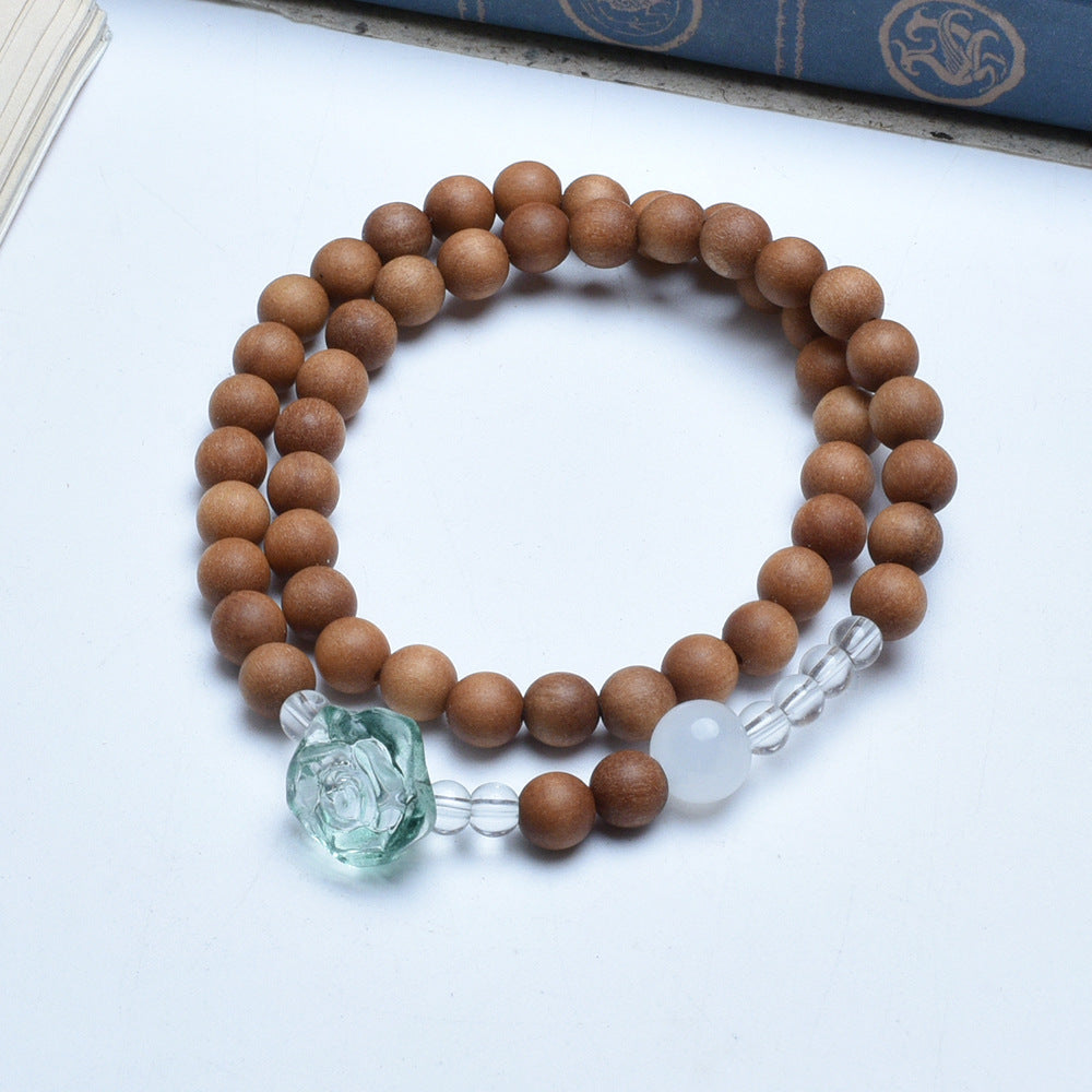 Barbie Sandalwood Tassel National Style Female Artistic Bracelets