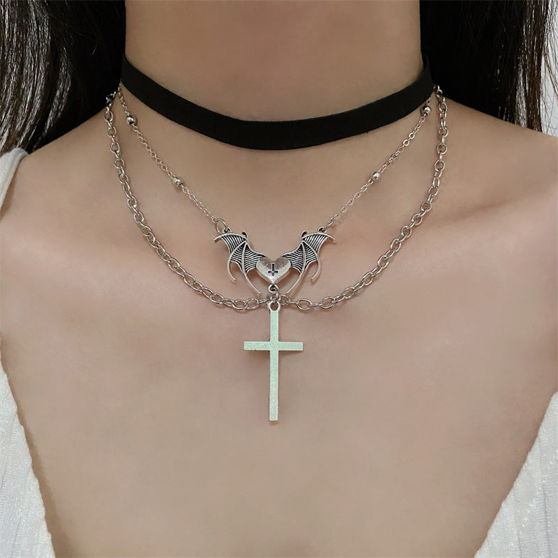 Love Hot Asian Culture Niche Gothic Dark Collar