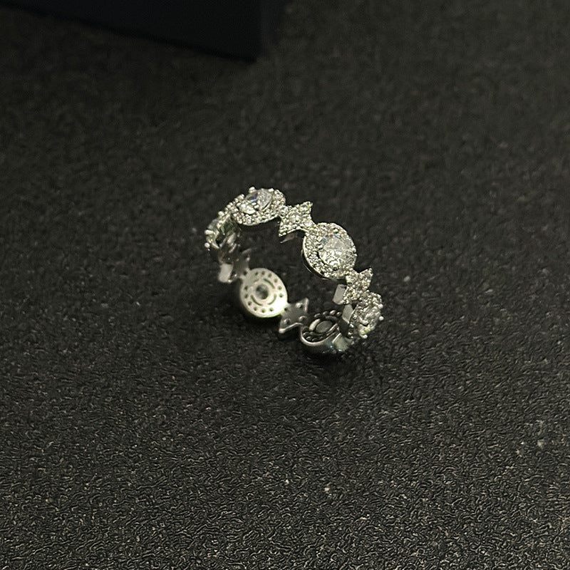 Women's For Special Interest Light Luxury Simple Graceful High-grade Couple Ring