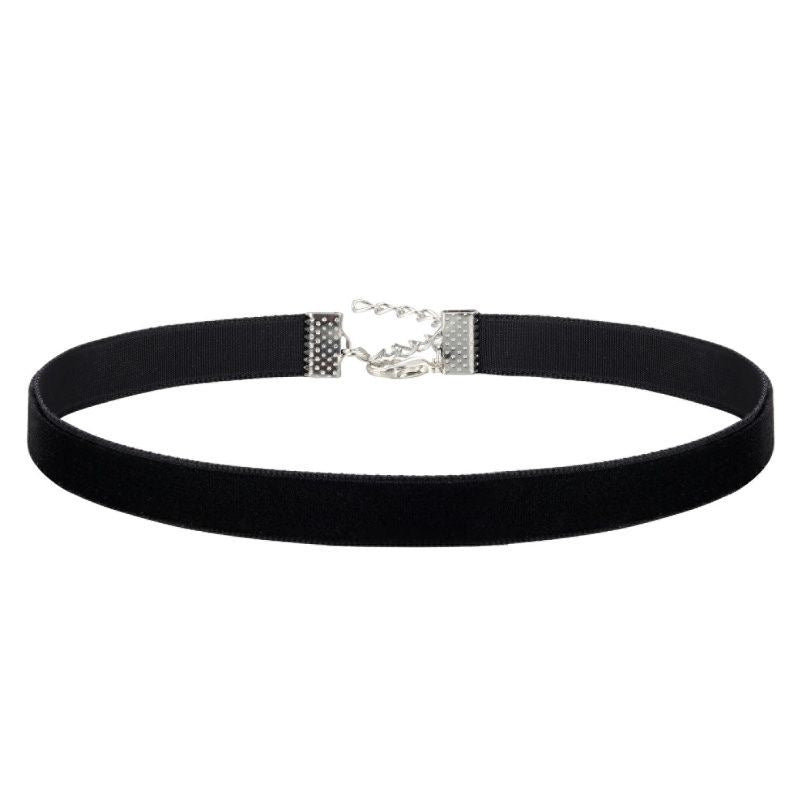 Women's Black Sexy Neckband Clavicle Chain Fashion Personality Street Collar