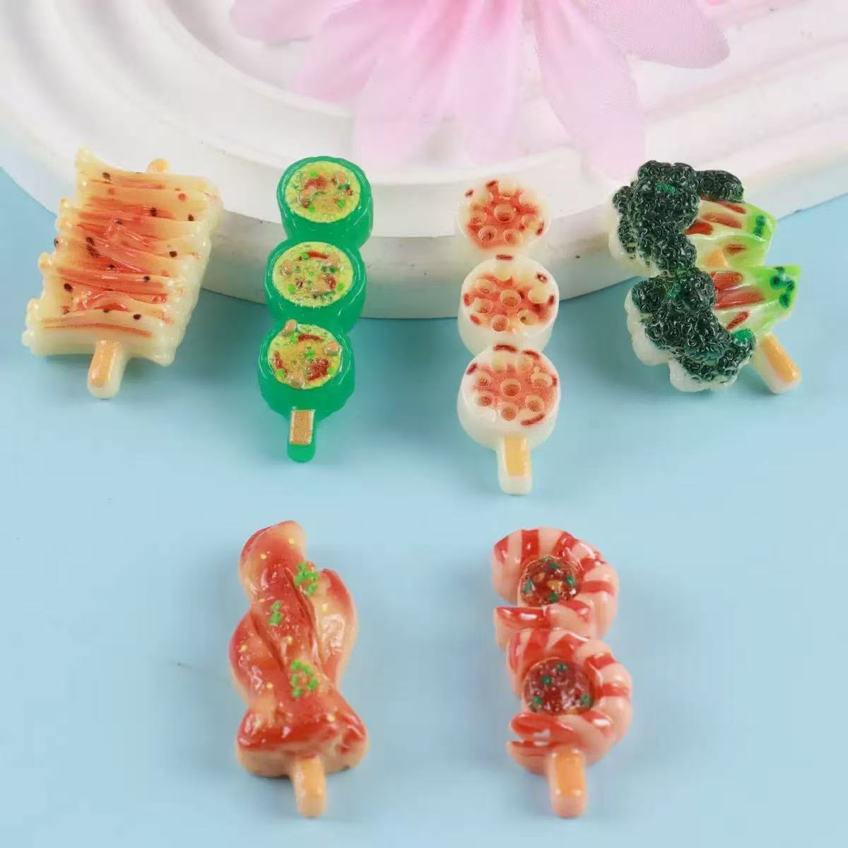 Handmade Material Hair Magnets Cream Glue Jewelry Accessories