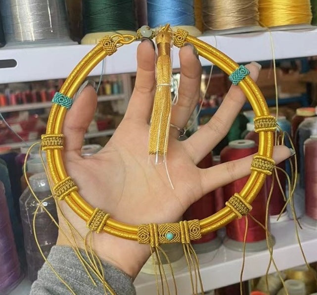 Double Tube Design Longevity Lock Gift Hand-woven Collar