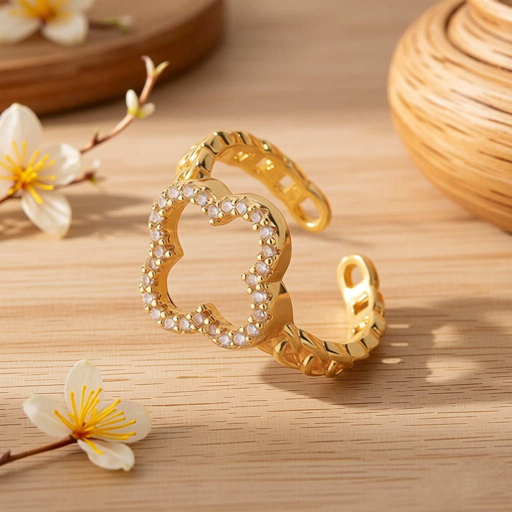 Korean Live Adjustable Mouth Creative For Ring