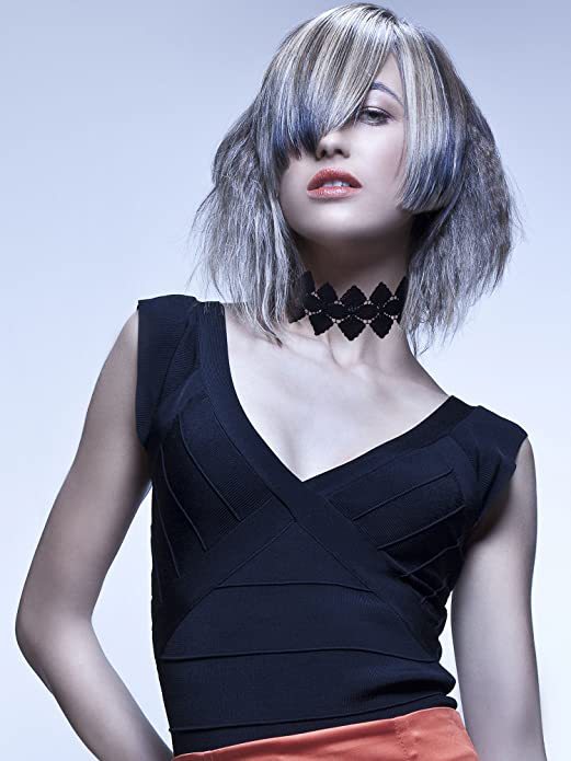 Black Lace Dark Combination Clavicle Chain Collar