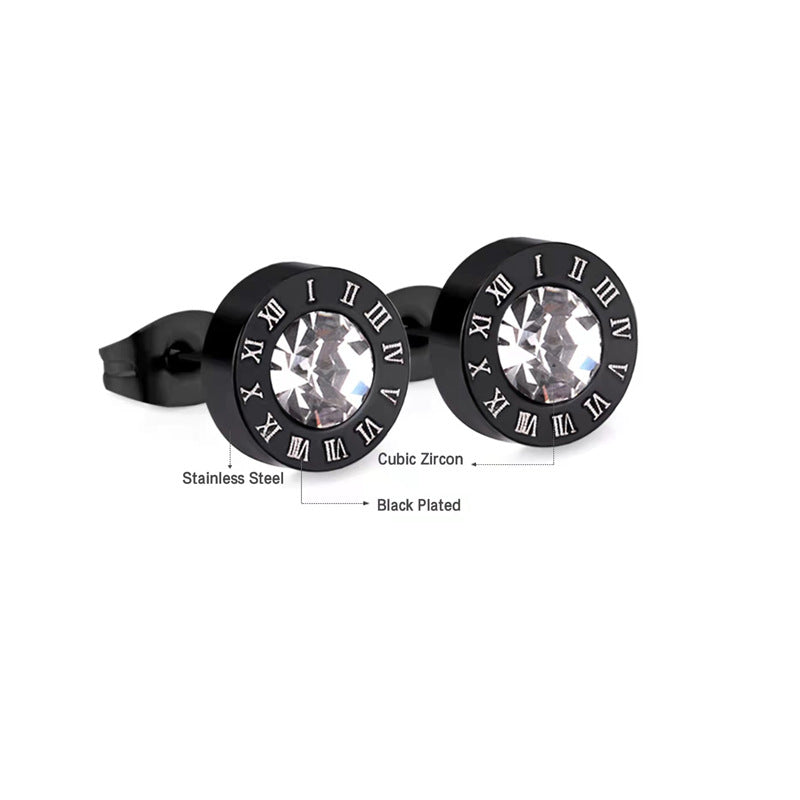 Zircon Small Ear Versatile Rhinestone Simple Rings