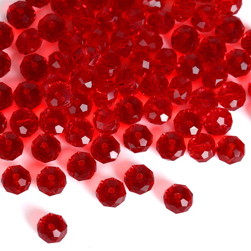 Electroplating Aurora Magic Color Glass Crystal Beads Scattered Jewelry Accessories